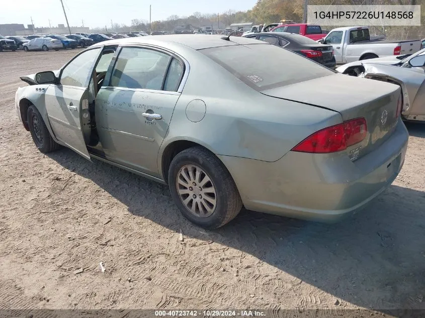 1G4HP57226U148568 2006 Buick Lucerne Cx