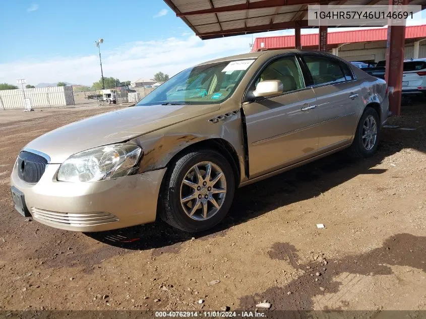 2006 Buick Lucerne Cxl VIN: 1G4HR57Y46U146691 Lot: 40762914