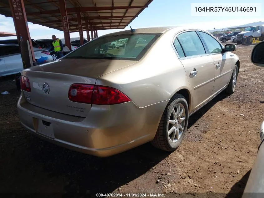 2006 Buick Lucerne Cxl VIN: 1G4HR57Y46U146691 Lot: 40762914