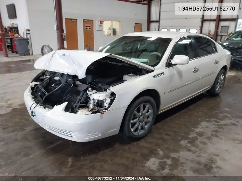 2006 Buick Lucerne Cxl VIN: 1G4HD57256U152770 Lot: 40773252