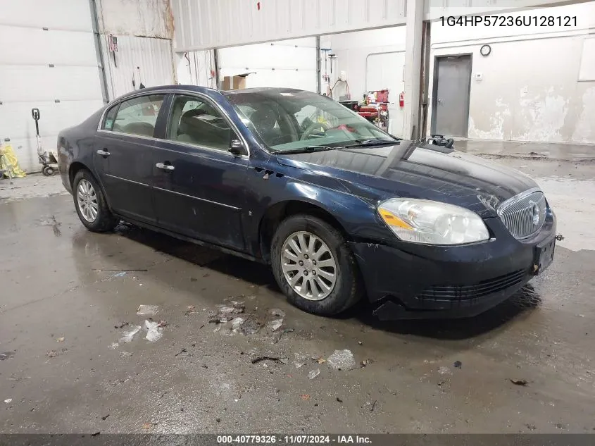 2006 Buick Lucerne Cx VIN: 1G4HP57236U128121 Lot: 40779326