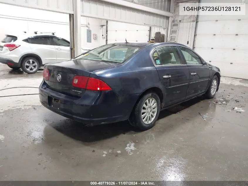 2006 Buick Lucerne Cx VIN: 1G4HP57236U128121 Lot: 40779326