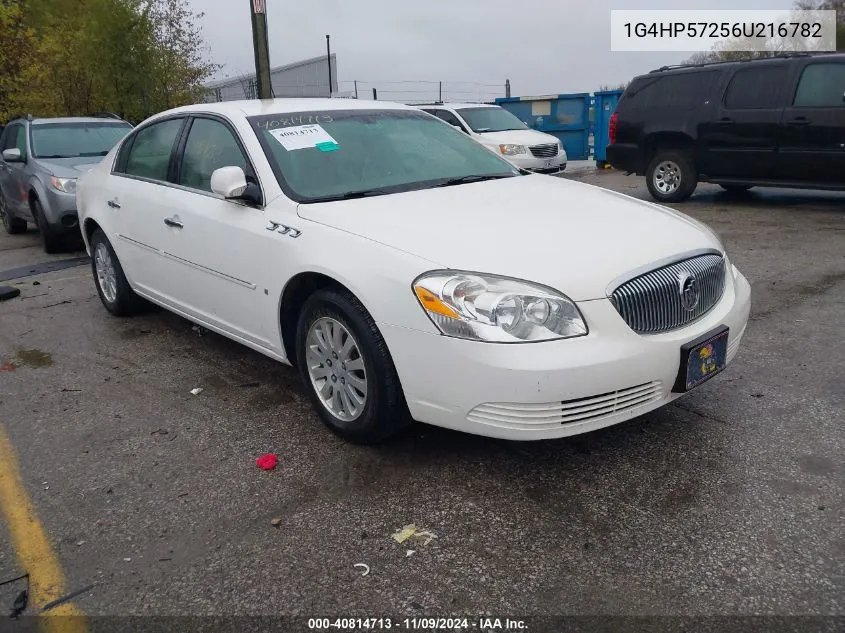 2006 Buick Lucerne Cx VIN: 1G4HP57256U216782 Lot: 40814713