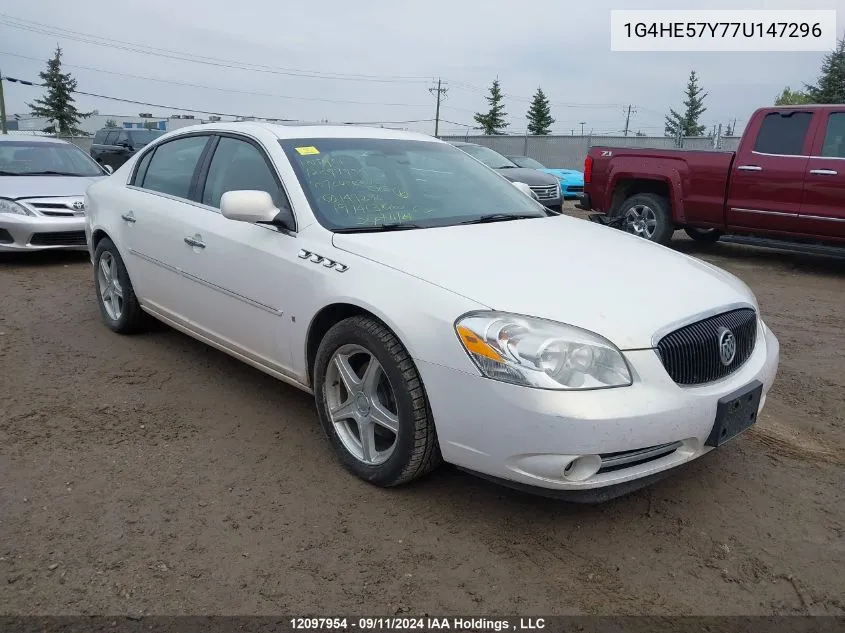 2007 Buick Lucerne Cxs VIN: 1G4HE57Y77U147296 Lot: 12097954