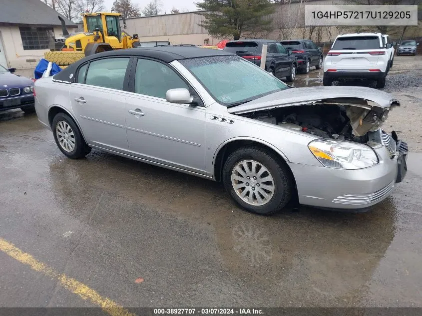 2007 Buick Lucerne Cx VIN: 1G4HP57217U129205 Lot: 38927707