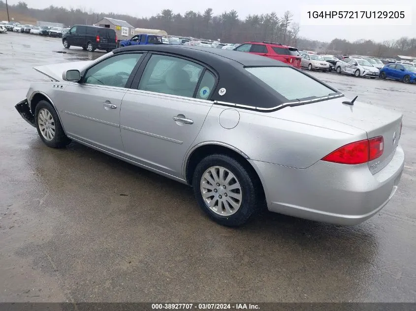 1G4HP57217U129205 2007 Buick Lucerne Cx