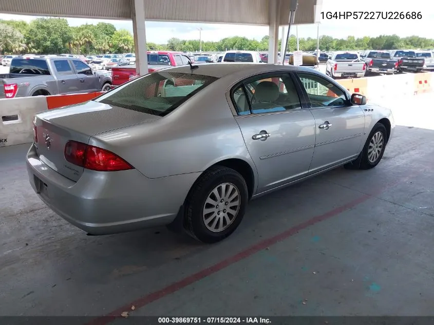 1G4HP57227U226686 2007 Buick Lucerne Cx