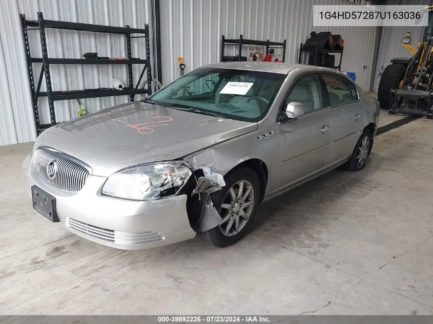 2007 Buick Lucerne Cxl VIN: 1G4HD57287U163036 Lot: 39892226