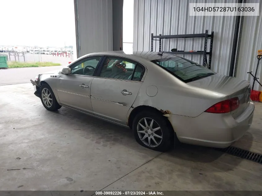 1G4HD57287U163036 2007 Buick Lucerne Cxl