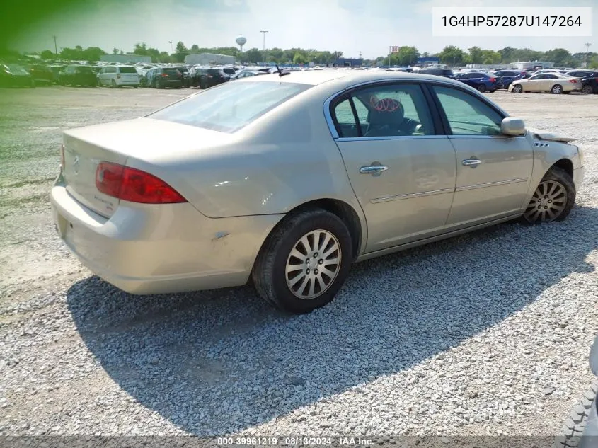 1G4HP57287U147264 2007 Buick Lucerne Cx