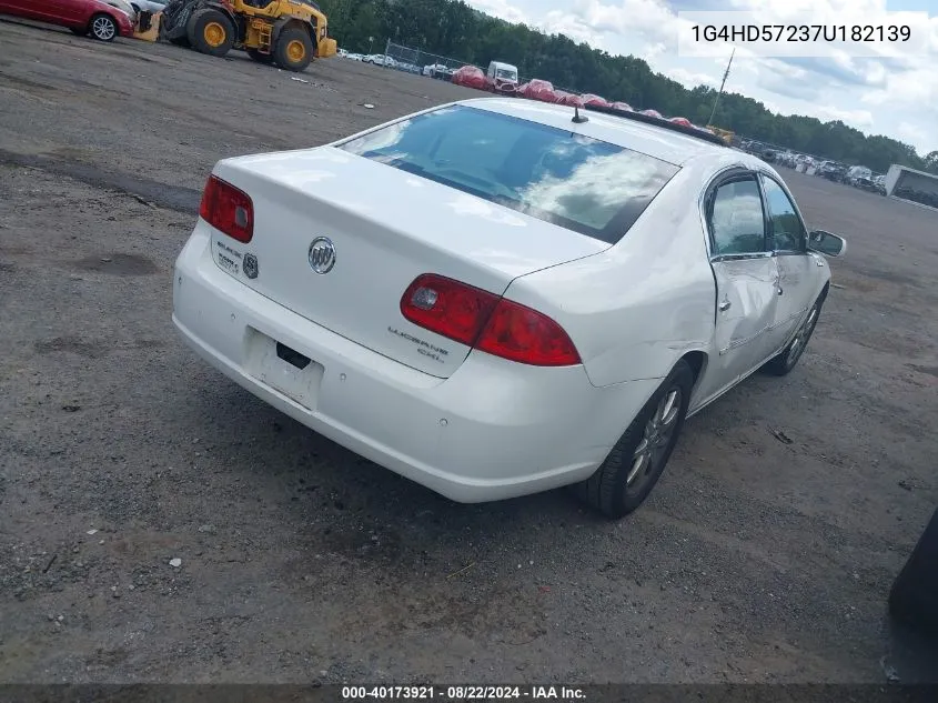 2007 Buick Lucerne Cxl VIN: 1G4HD57237U182139 Lot: 40173921