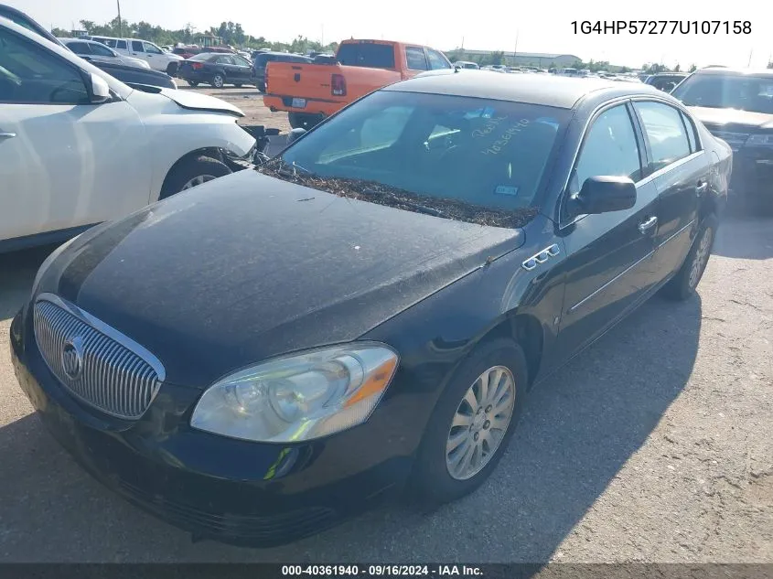 1G4HP57277U107158 2007 Buick Lucerne Cx