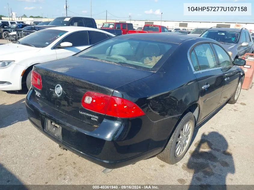 1G4HP57277U107158 2007 Buick Lucerne Cx