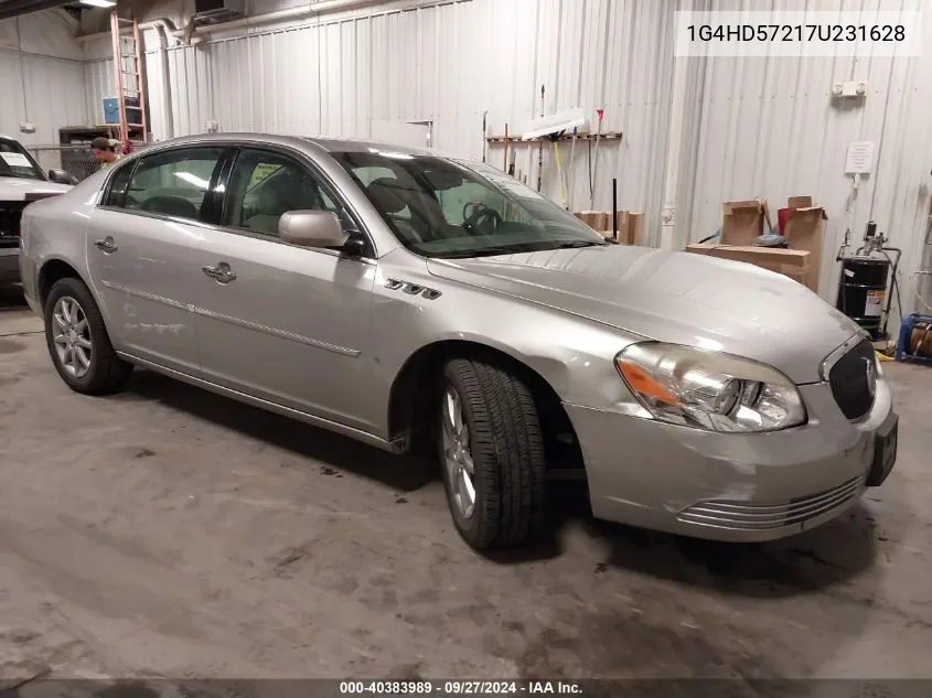 1G4HD57217U231628 2007 Buick Lucerne Cxl