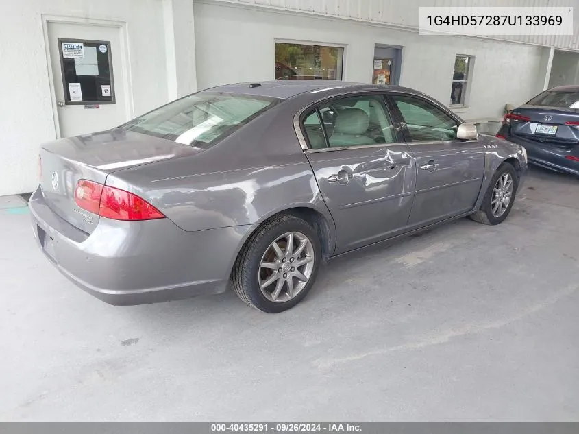 2007 Buick Lucerne Cxl VIN: 1G4HD57287U133969 Lot: 40435291