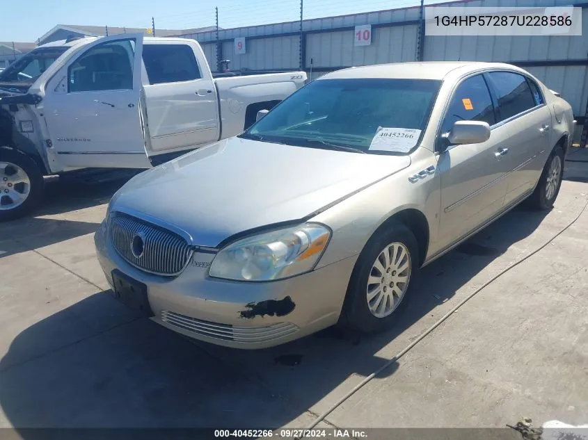 2007 Buick Lucerne Cx VIN: 1G4HP57287U228586 Lot: 40452266