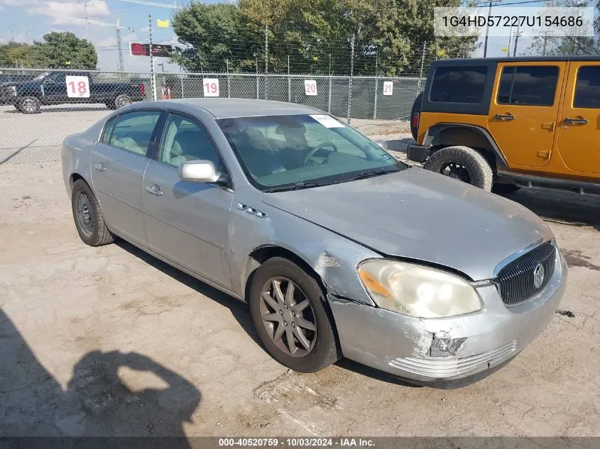 1G4HD57227U154686 2007 Buick Lucerne Cxl