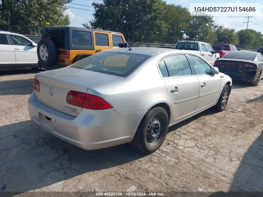 1G4HD57227U154686 2007 Buick Lucerne Cxl