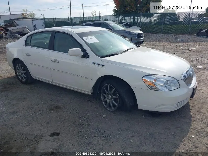 2007 Buick Lucerne Cxl VIN: 1G4HD57287U165465 Lot: 40521330