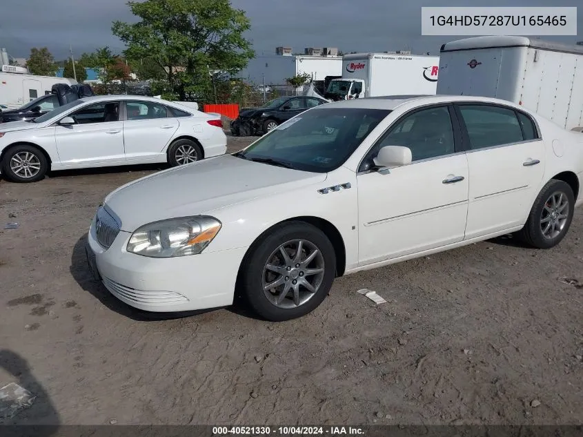 2007 Buick Lucerne Cxl VIN: 1G4HD57287U165465 Lot: 40521330