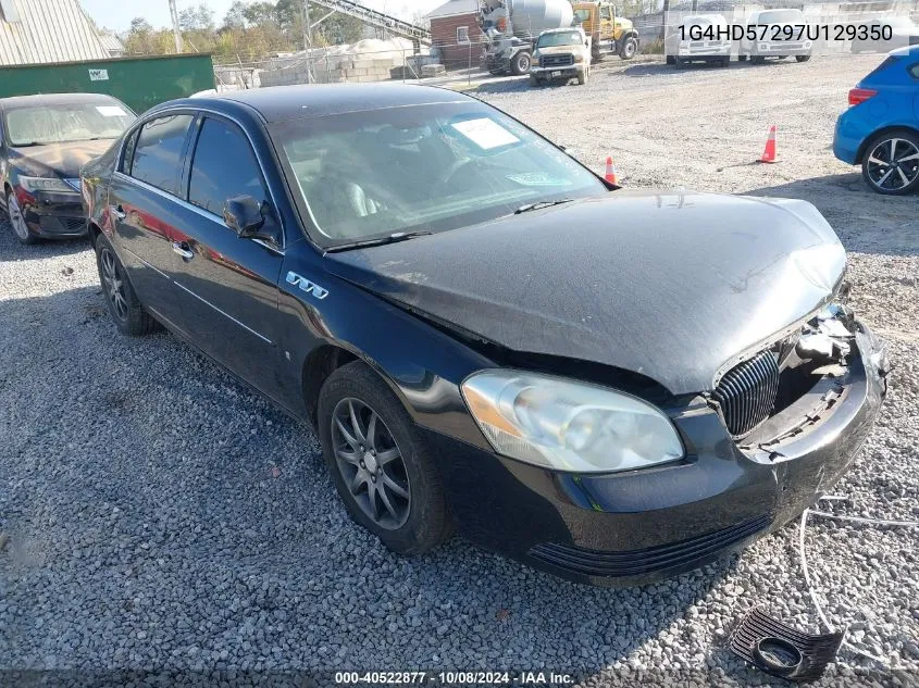 2007 Buick Lucerne Cxl VIN: 1G4HD57297U129350 Lot: 40522877