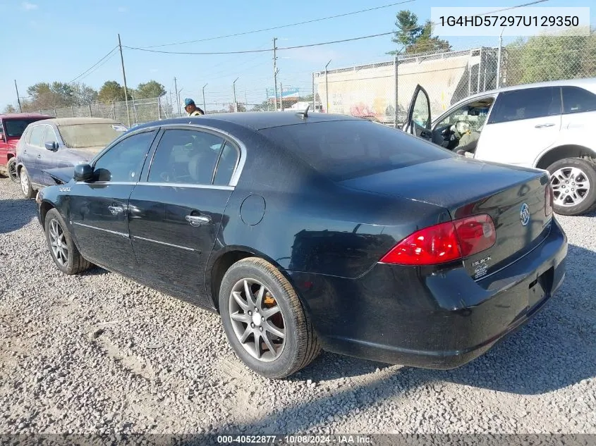 2007 Buick Lucerne Cxl VIN: 1G4HD57297U129350 Lot: 40522877