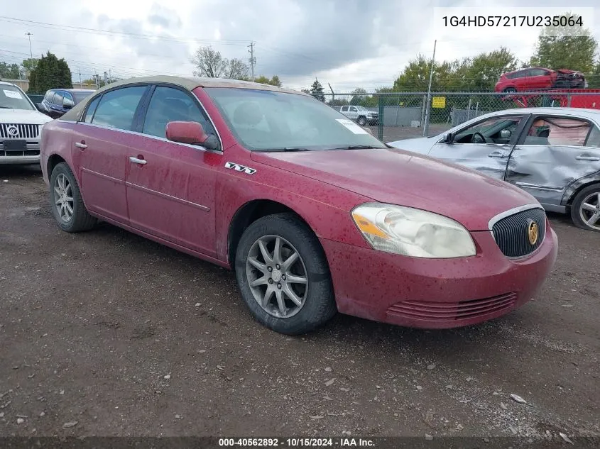 2007 Buick Lucerne Cxl VIN: 1G4HD57217U235064 Lot: 40562892