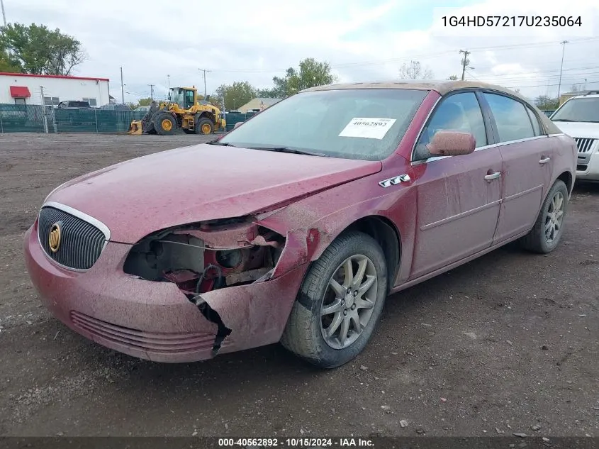 2007 Buick Lucerne Cxl VIN: 1G4HD57217U235064 Lot: 40562892