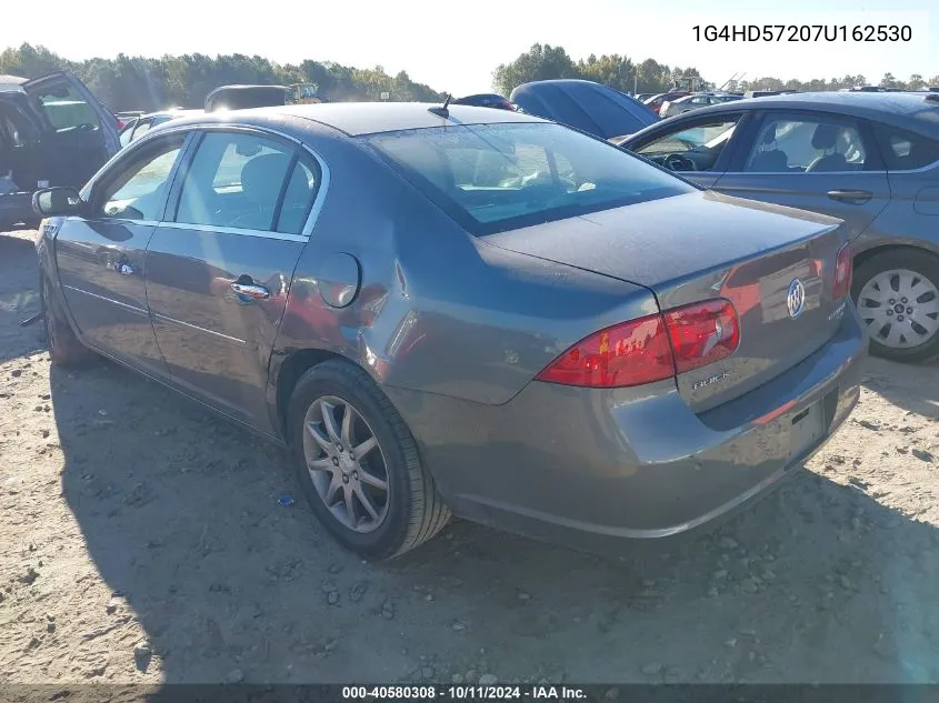 2007 Buick Lucerne Cxl VIN: 1G4HD57207U162530 Lot: 40580308