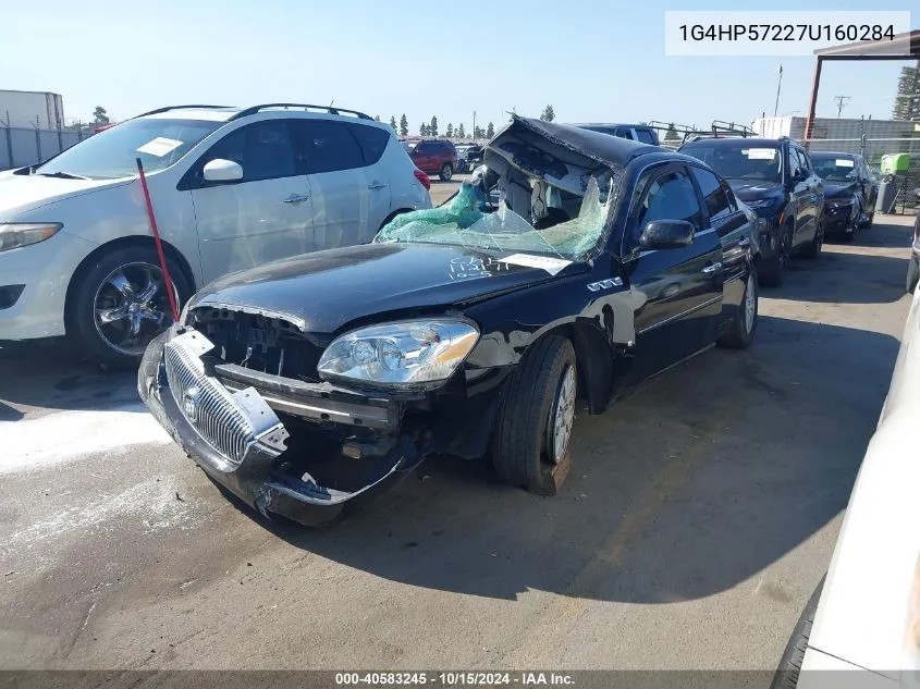 2007 Buick Lucerne Cx VIN: 1G4HP57227U160284 Lot: 40583245