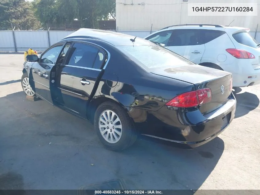 2007 Buick Lucerne Cx VIN: 1G4HP57227U160284 Lot: 40583245