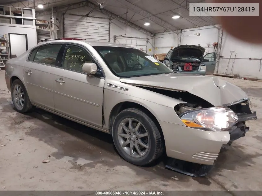 2007 Buick Lucerne Cxl VIN: 1G4HR57Y67U128419 Lot: 40585948