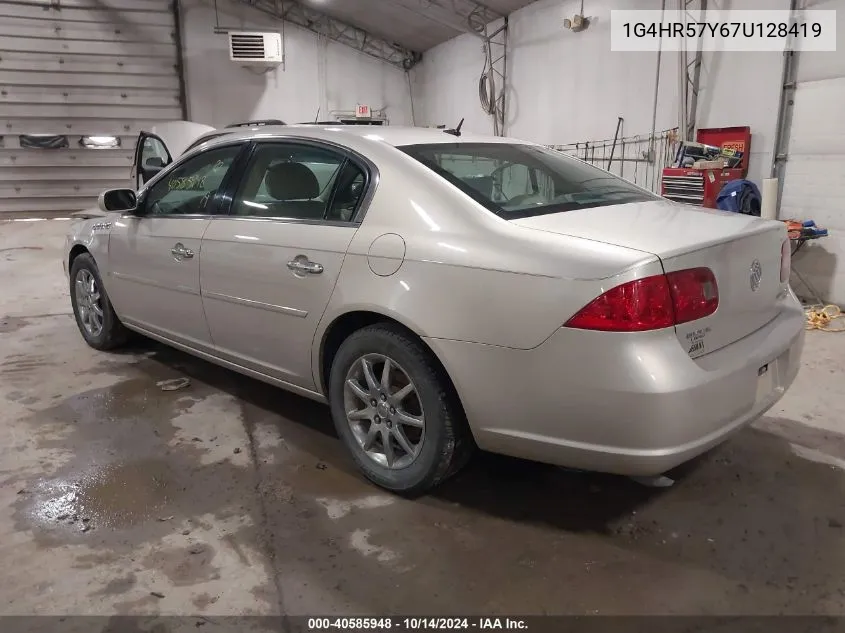 2007 Buick Lucerne Cxl VIN: 1G4HR57Y67U128419 Lot: 40585948