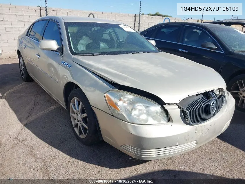 2007 Buick Lucerne Cxl VIN: 1G4HD572X7U106109 Lot: 40618047