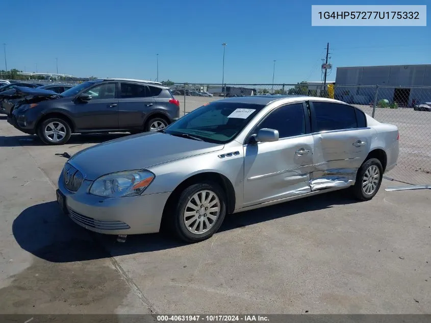 1G4HP57277U175332 2007 Buick Lucerne Cx