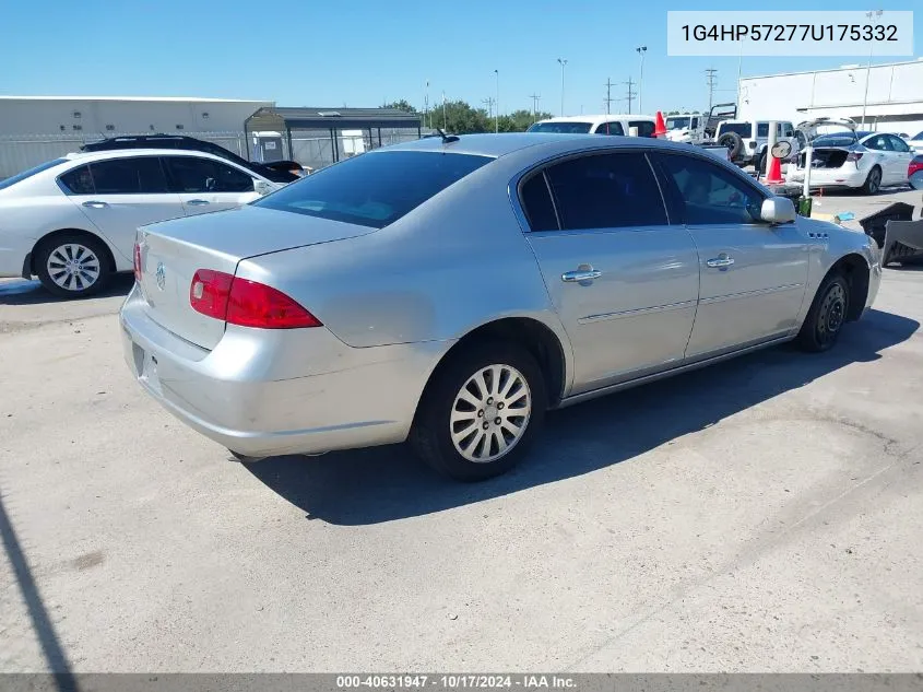 1G4HP57277U175332 2007 Buick Lucerne Cx