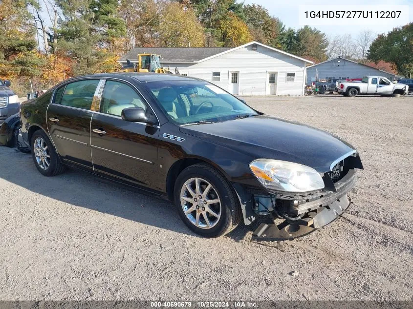 2007 Buick Lucerne Cxl VIN: 1G4HD57277U112207 Lot: 40690679