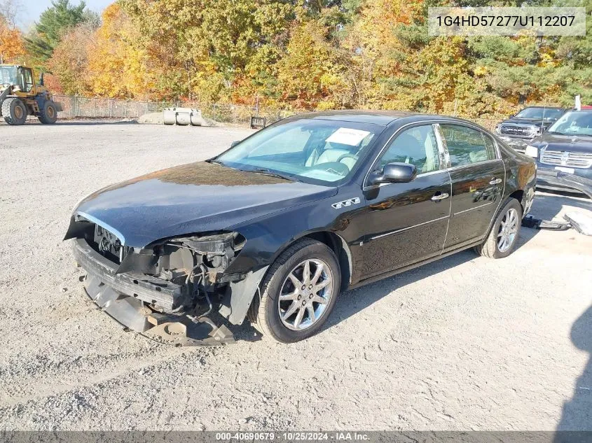 2007 Buick Lucerne Cxl VIN: 1G4HD57277U112207 Lot: 40690679