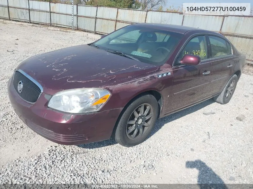 2007 Buick Lucerne Cxl VIN: 1G4HD57277U100459 Lot: 40693902