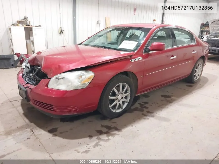 2007 Buick Lucerne Cxl VIN: 1G4HD57217U132856 Lot: 40695293