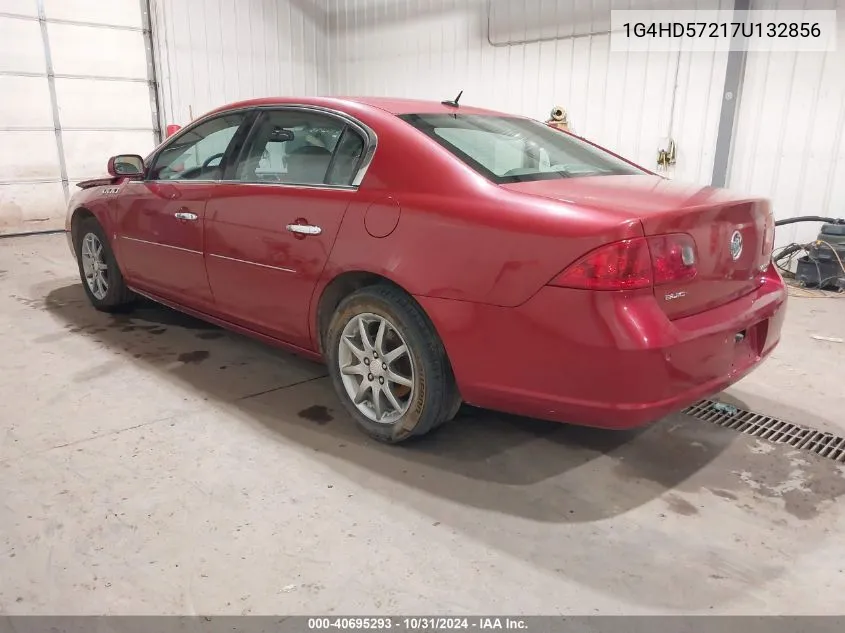 2007 Buick Lucerne Cxl VIN: 1G4HD57217U132856 Lot: 40695293