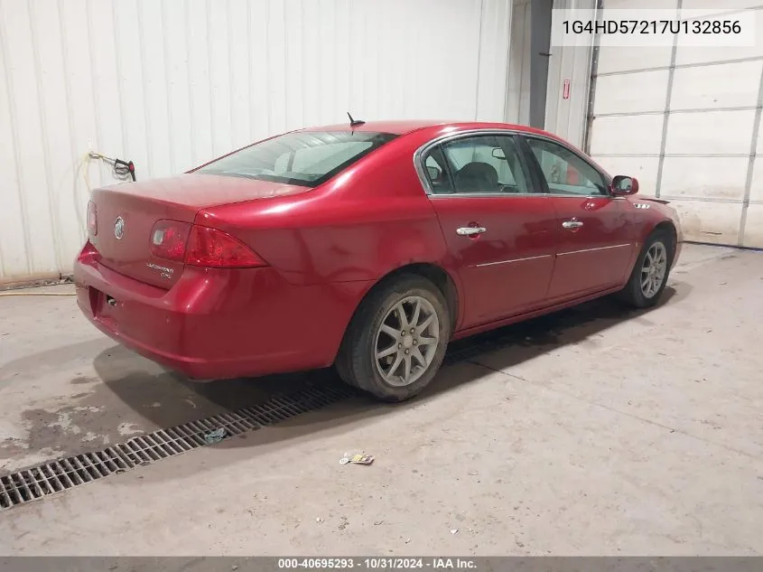 2007 Buick Lucerne Cxl VIN: 1G4HD57217U132856 Lot: 40695293