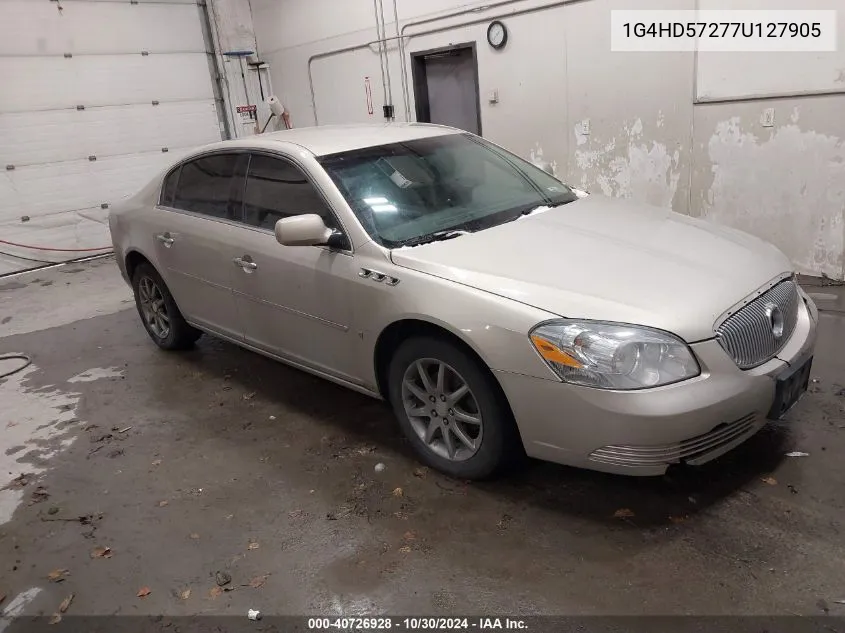 2007 Buick Lucerne Cxl VIN: 1G4HD57277U127905 Lot: 40726928