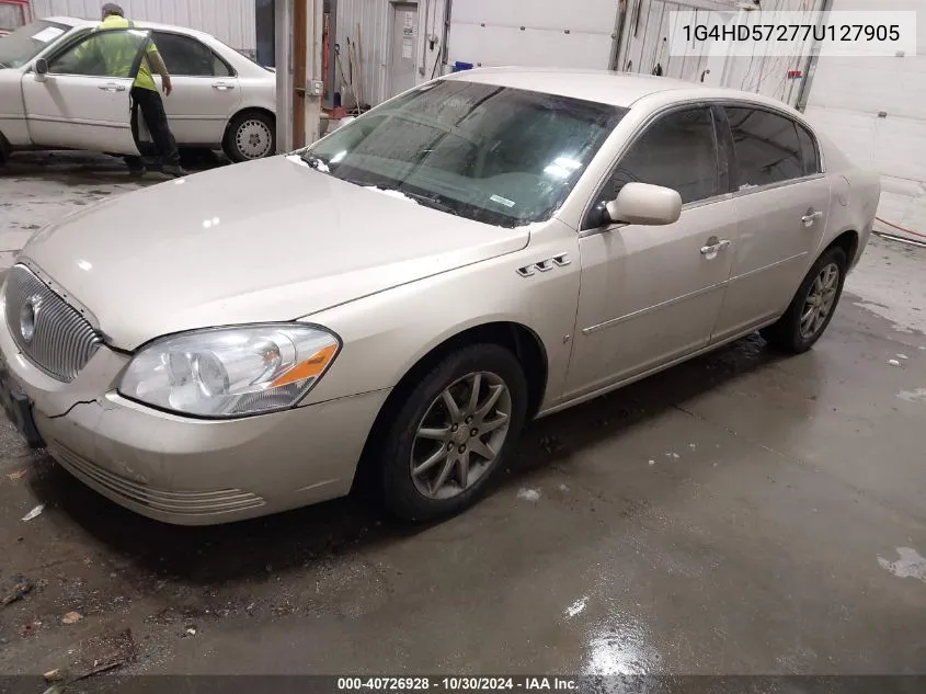 2007 Buick Lucerne Cxl VIN: 1G4HD57277U127905 Lot: 40726928