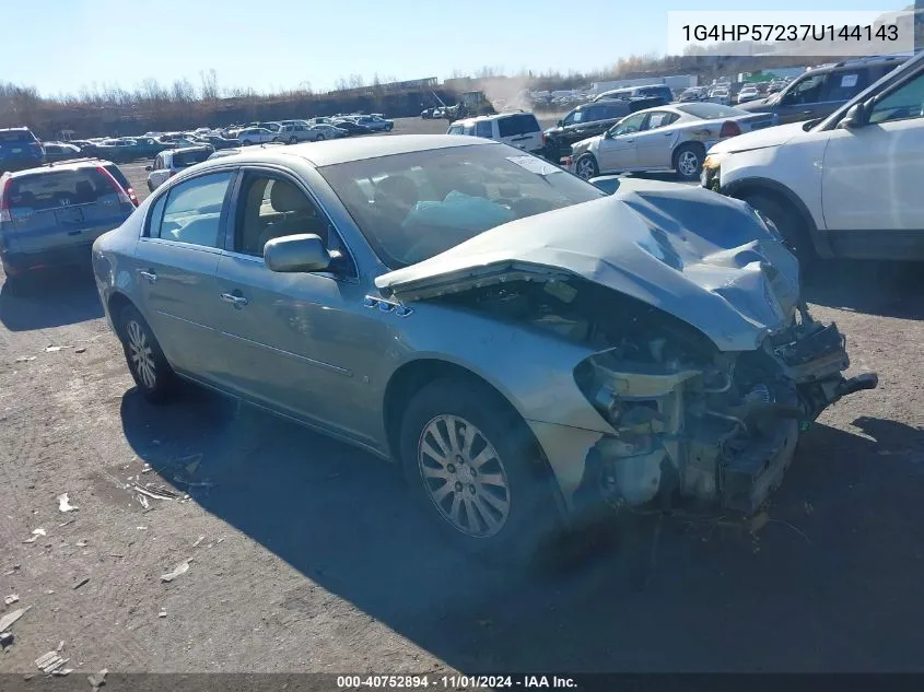 2007 Buick Lucerne Cx VIN: 1G4HP57237U144143 Lot: 40752894