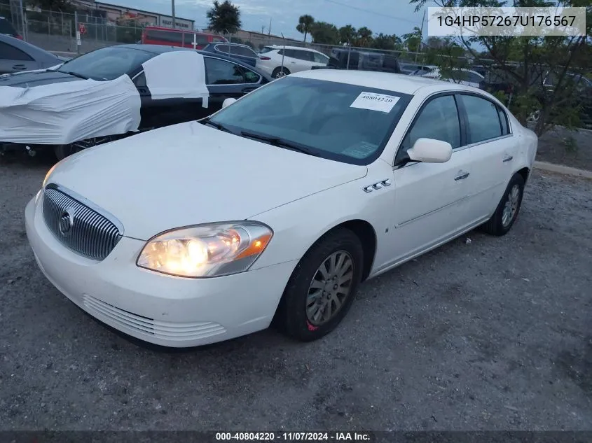 2007 Buick Lucerne Cx VIN: 1G4HP57267U176567 Lot: 40804220