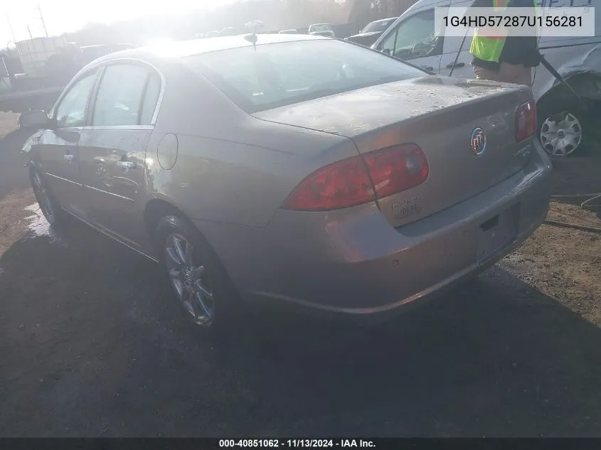 1G4HD57287U156281 2007 Buick Lucerne Cxl