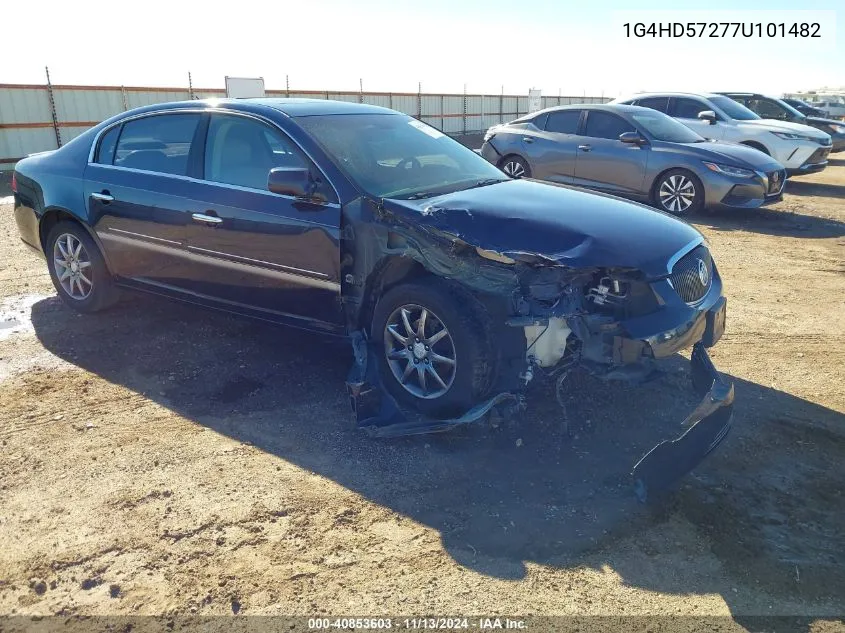 2007 Buick Lucerne Cxl VIN: 1G4HD57277U101482 Lot: 40853603