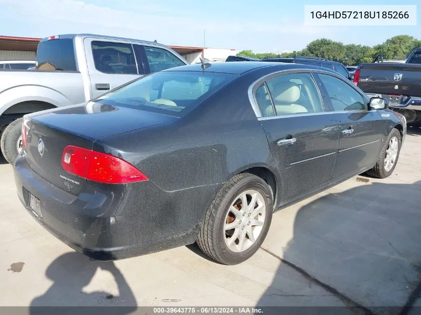 1G4HD57218U185266 2008 Buick Lucerne Cxl