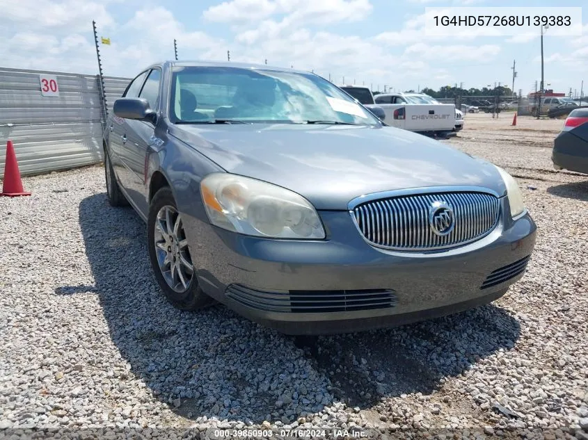 2008 Buick Lucerne Cxl VIN: 1G4HD57268U139383 Lot: 39850903